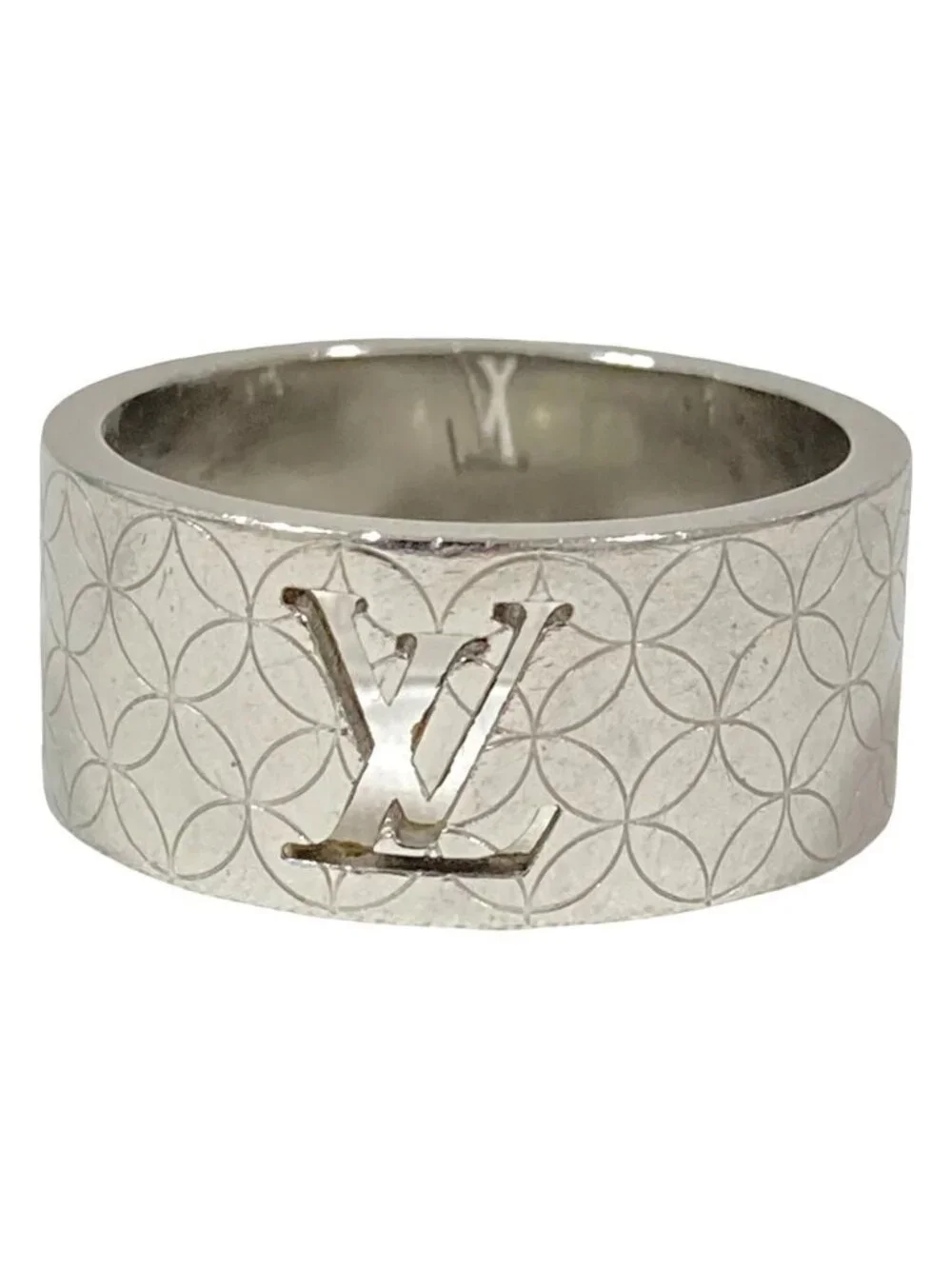 Louis Vuitton Bague Ring L Equivalent to Silver